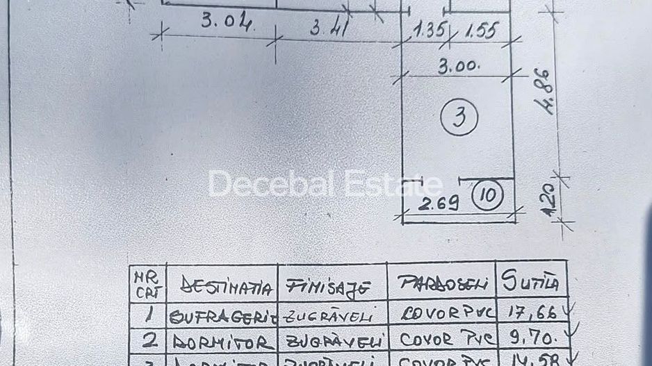 3 camere Emil Racovita Berceni  etajul 1 66 mp loc parcare si boxa - Poză 7