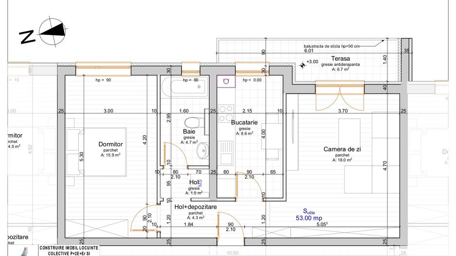 Giroc-Eso | Apartamente decomandate | Gradina proprie | Loc de parcare inclus - Poză 14