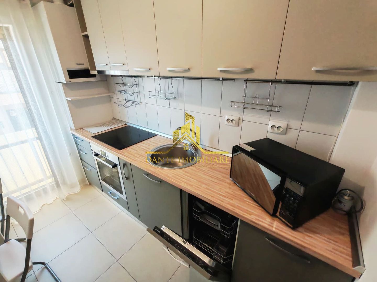 2 camere, mobilat modern, bloc nou, balcon, parcare, Buna Ziua - Poză 11