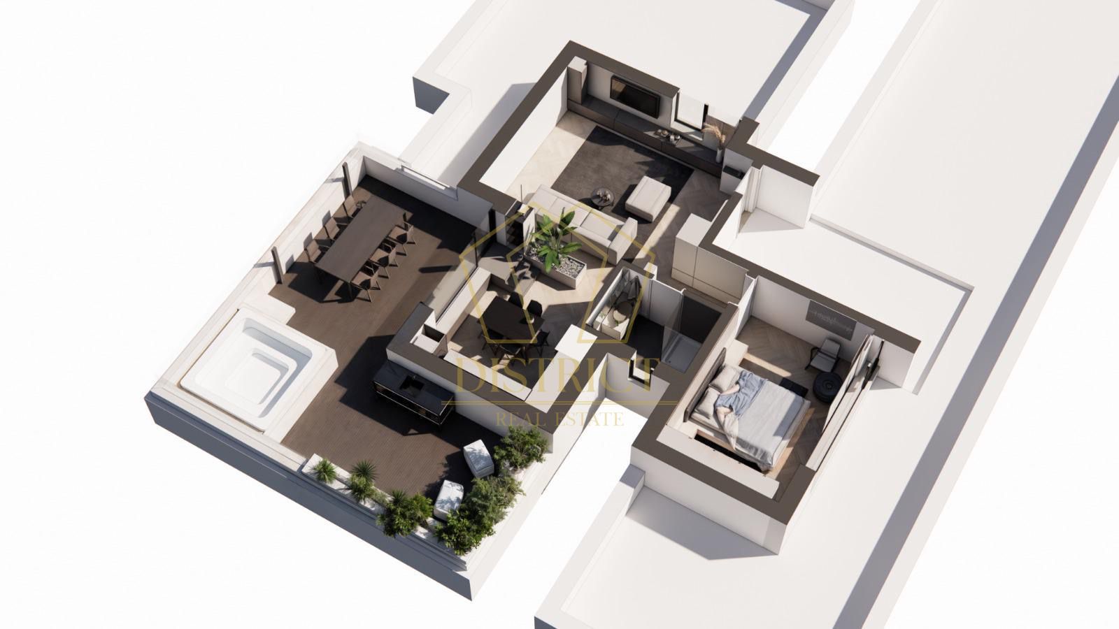 Apartament PREMIUM 2 camere + Terasa 42 mp | Prima Inchiriere | Dumbravita - Poză 8