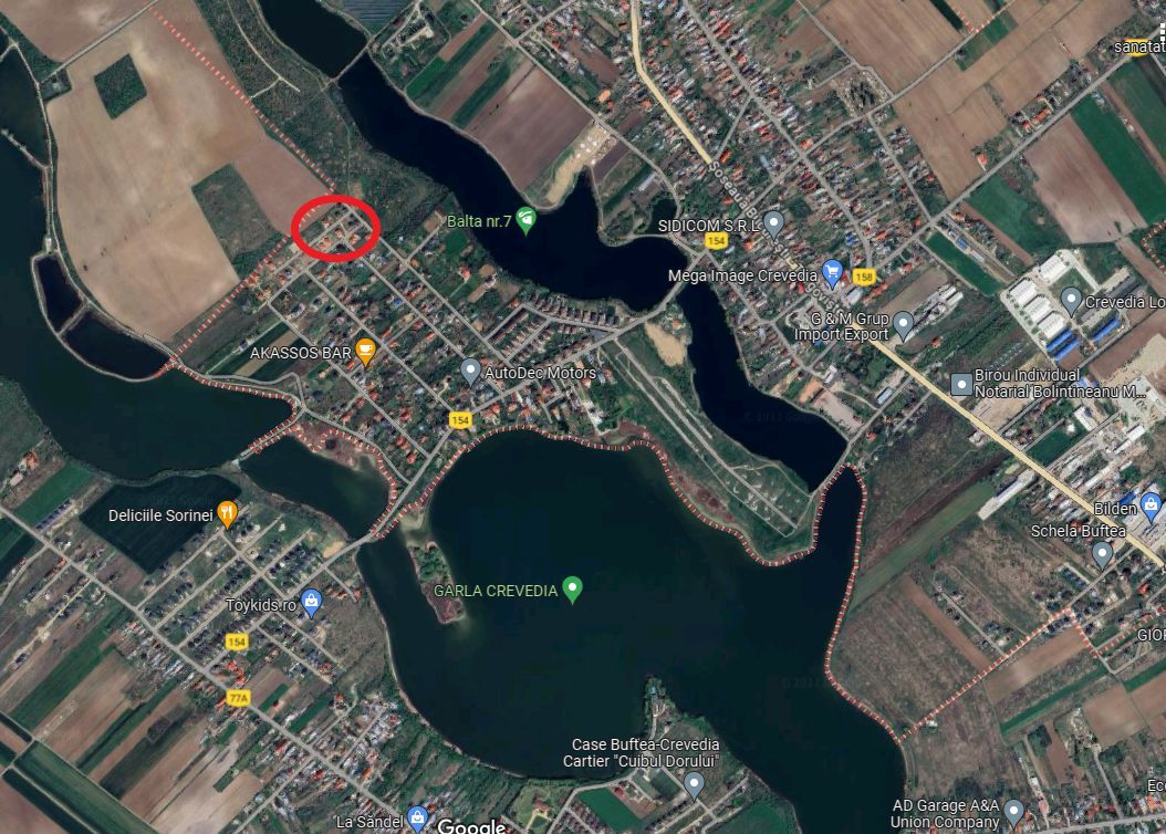 Casa dintre lacuri, Crevedia, cartier nou. - Poză 14