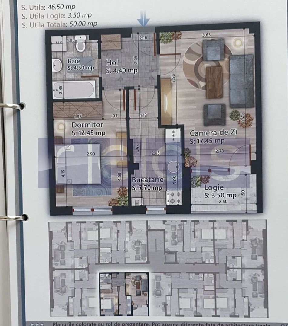 VANZARE 2 CAMERE | ZONA TITAN | CENTRALA PROPRIE - Poză 11