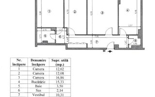 COMISION 0% I Apartament 3 camere decomandat Ion Mihalache I 1 Mai - Poză 3