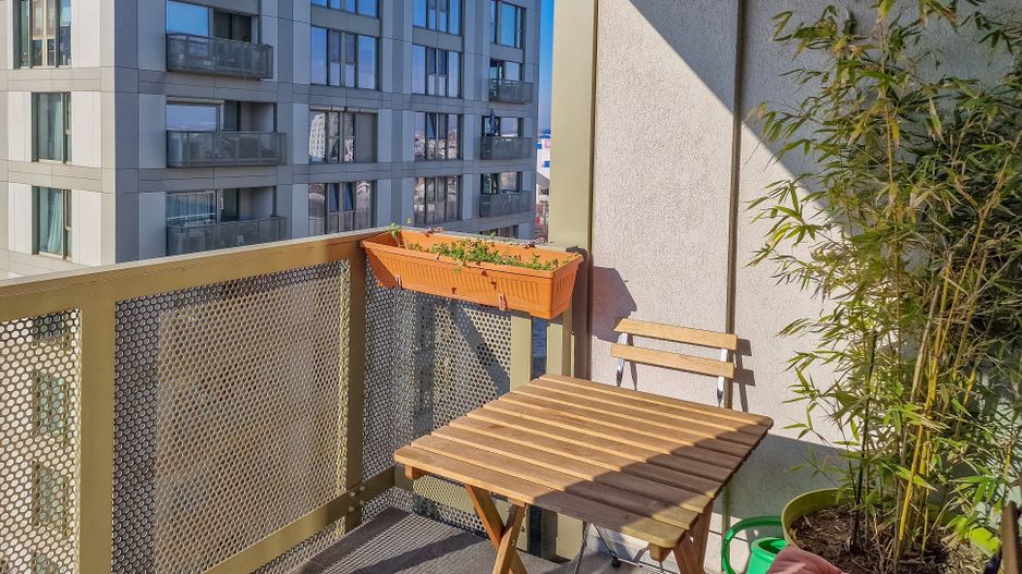 Vedere panoramica spre apus | Mobilat & utilat | 2 bai | Aviatiei Park - Poză 11