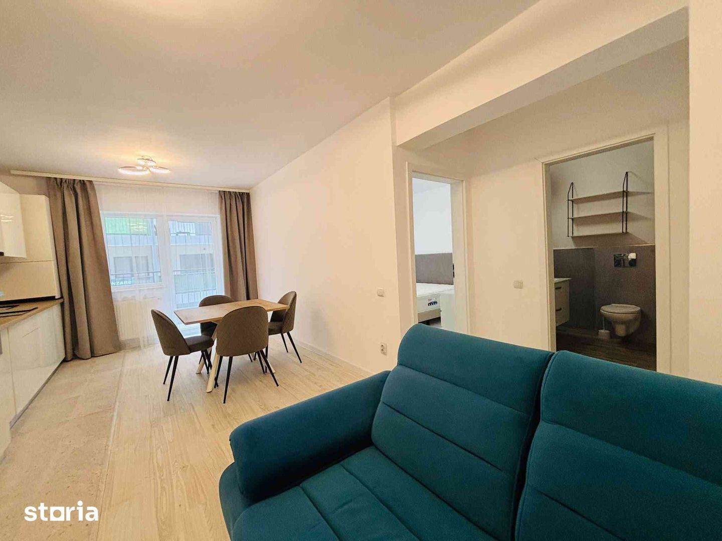 Apartament 2 camere, dressing, balcon, Terra - Poză 9
