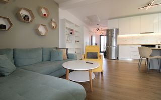 Casă modernă 3 camere, mobilată complet, curte 300 mp - Poză 2
