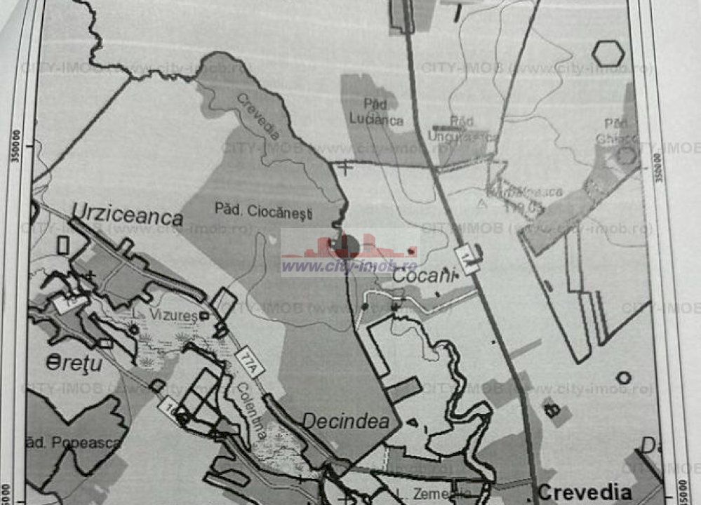 Teren de vanzare Cocani, Crevedia, langa padure Dambovita - 17 km de Bucuresti - Poză 2