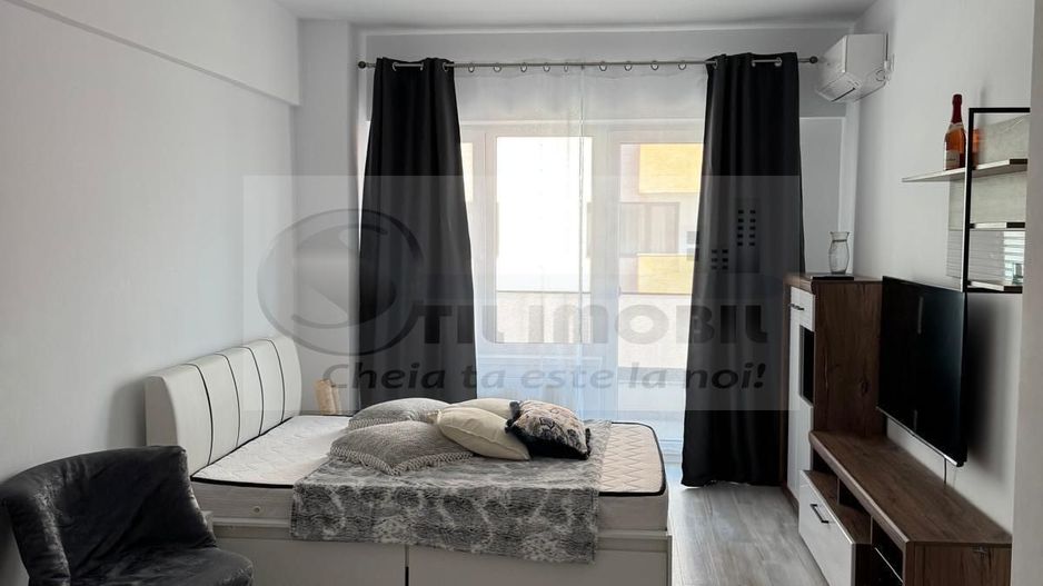 Ap  1 cameră – Unirea Towers, Iași – etaj 9 – parcare inclusa 500 € - Poză 1