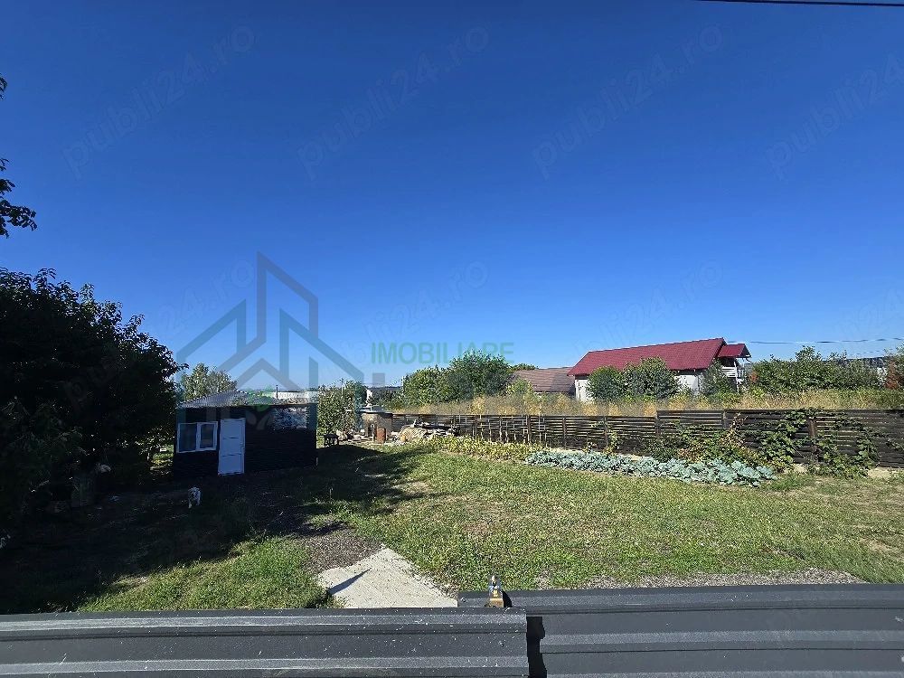 Închiriere teren 450 mp cu container de 30 mp, toate utilitățile, Holboca - Poză 1
