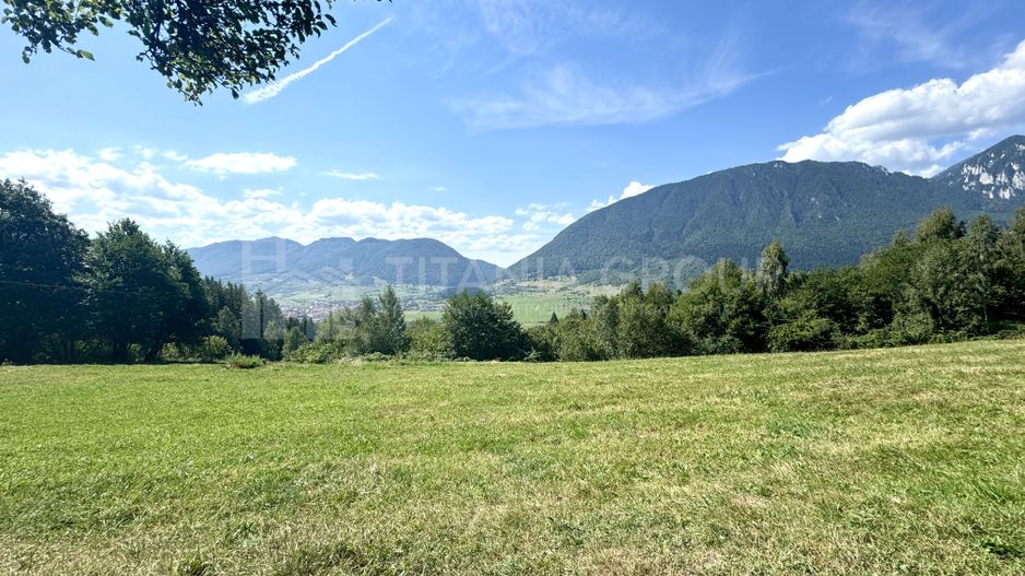 Platou montan, 6631 mp intravilan, electricitate,  langa pădure - Poză 3