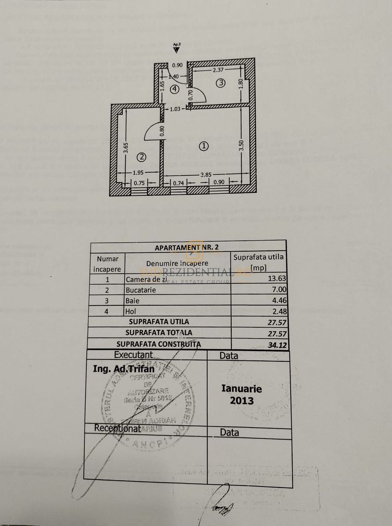 Garsoniera in Confort Urban Residence, gata de mutare, Salaj, Sector 5 - Poză 9