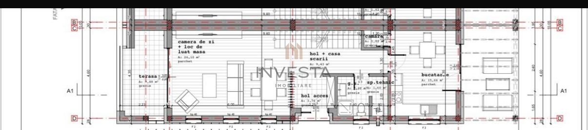 Casa tip duplex cu panorama deosebita ! - Schiță 3