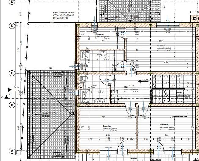 Casă de lux cu piscină la prima închiriere cartier Borhanci - Schiță 35