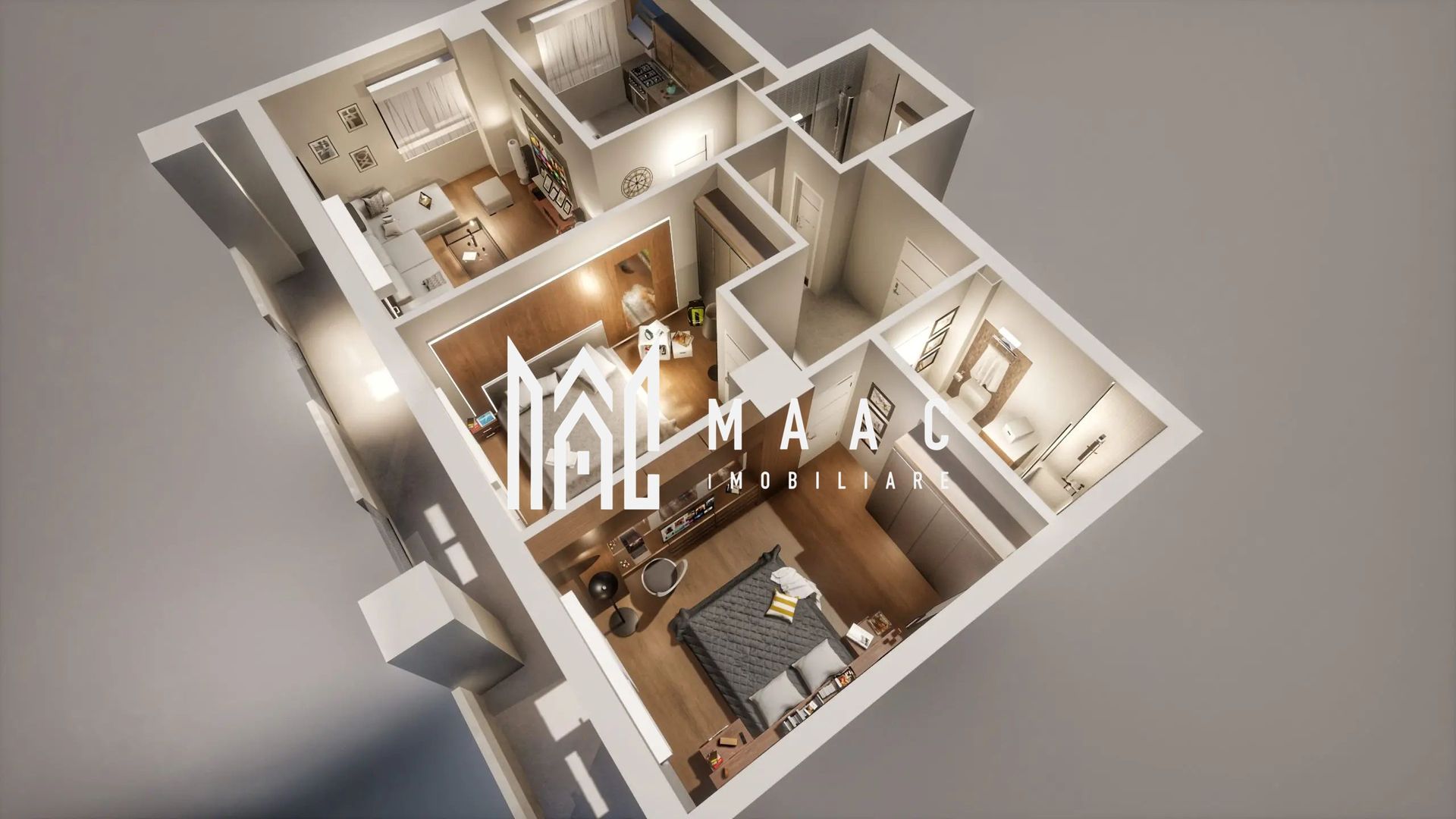 Apartament 3 Camere la Cheie I LUX I 0% Comision I 70.15 mpu - Poză 15