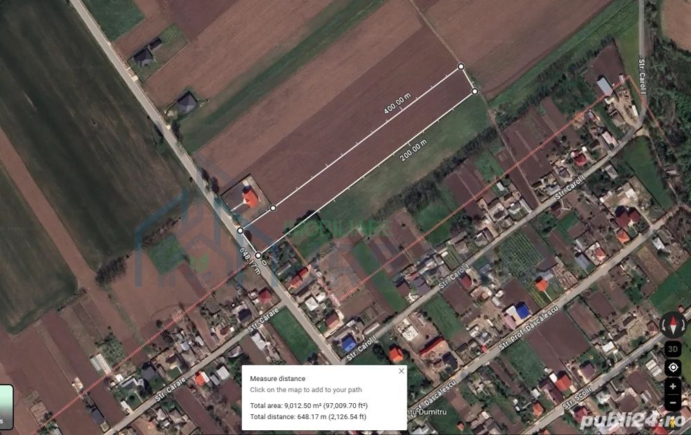 Vand teren extravilan - Harmanestii Noi - Poză 1