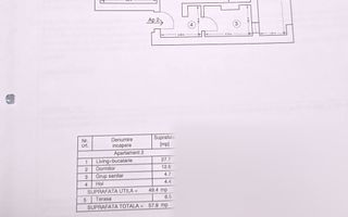 Apartament modern | Universitate | Terasă | Ideal locuință, cabinet sau birou - Poză 6