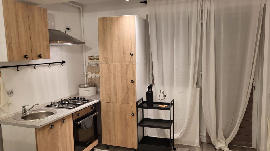 Apartament cu gradina, Lux,mobilat/utilat, aproape metrou Leonida - Poză 7