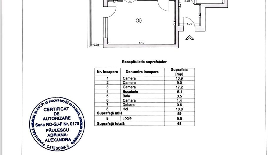 Apartament 3 camere Drumul Taberei Renovat Centrala Termica - Poză 9