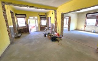 Casă semifinisată, 4 camere, 350 mp teren, la asfalt, zona Centru - Poză 4