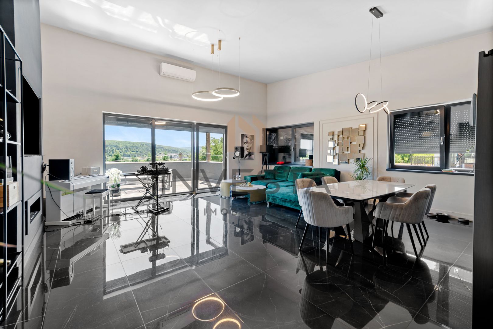 Penthouse 4 camere! 166 mp utili! Panorama deosebita! - Poză 1