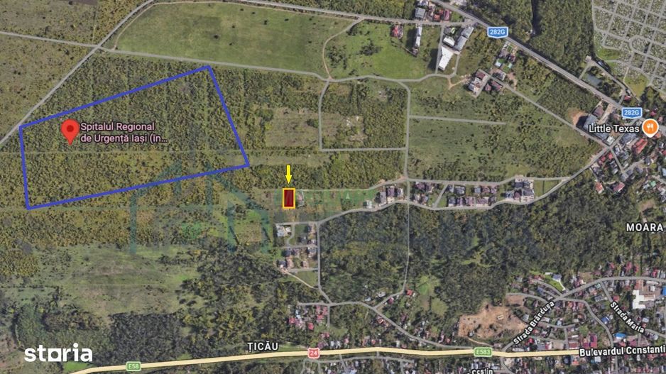 Teren intravilan de vanzare, Moara de Vant, Iasi, 1000 mp - Poză 2