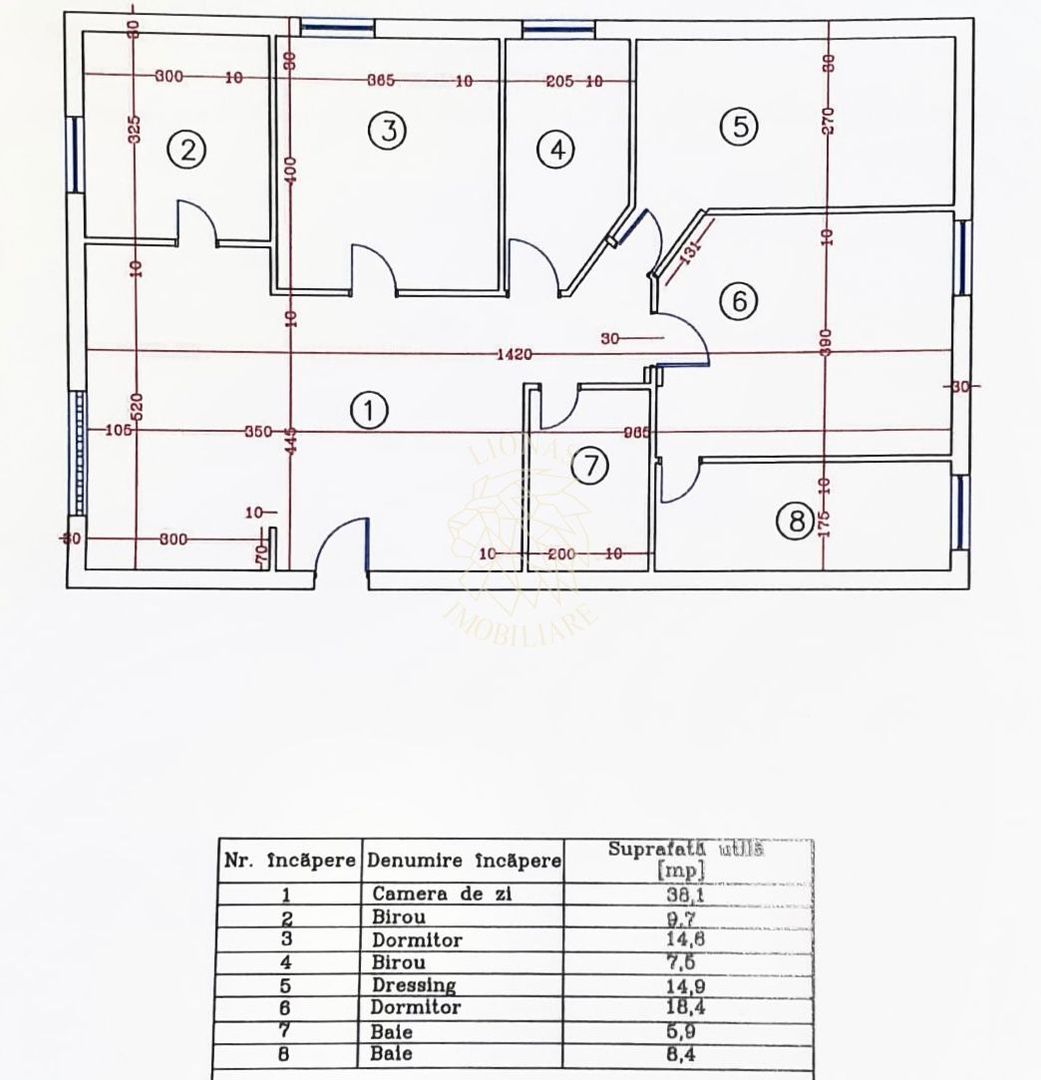 Oferta! Apartament Nou 5 camere 117 mp-parcare-Zona Decebal - Poză 8