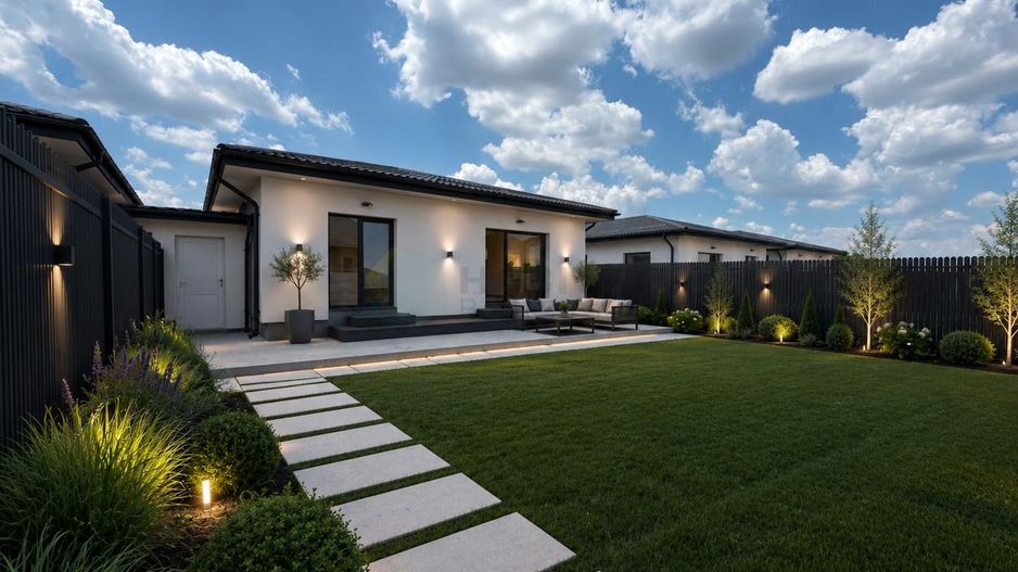 Casa 4 camere pe parter-Tunari | Teren 400 mp - Poză 28