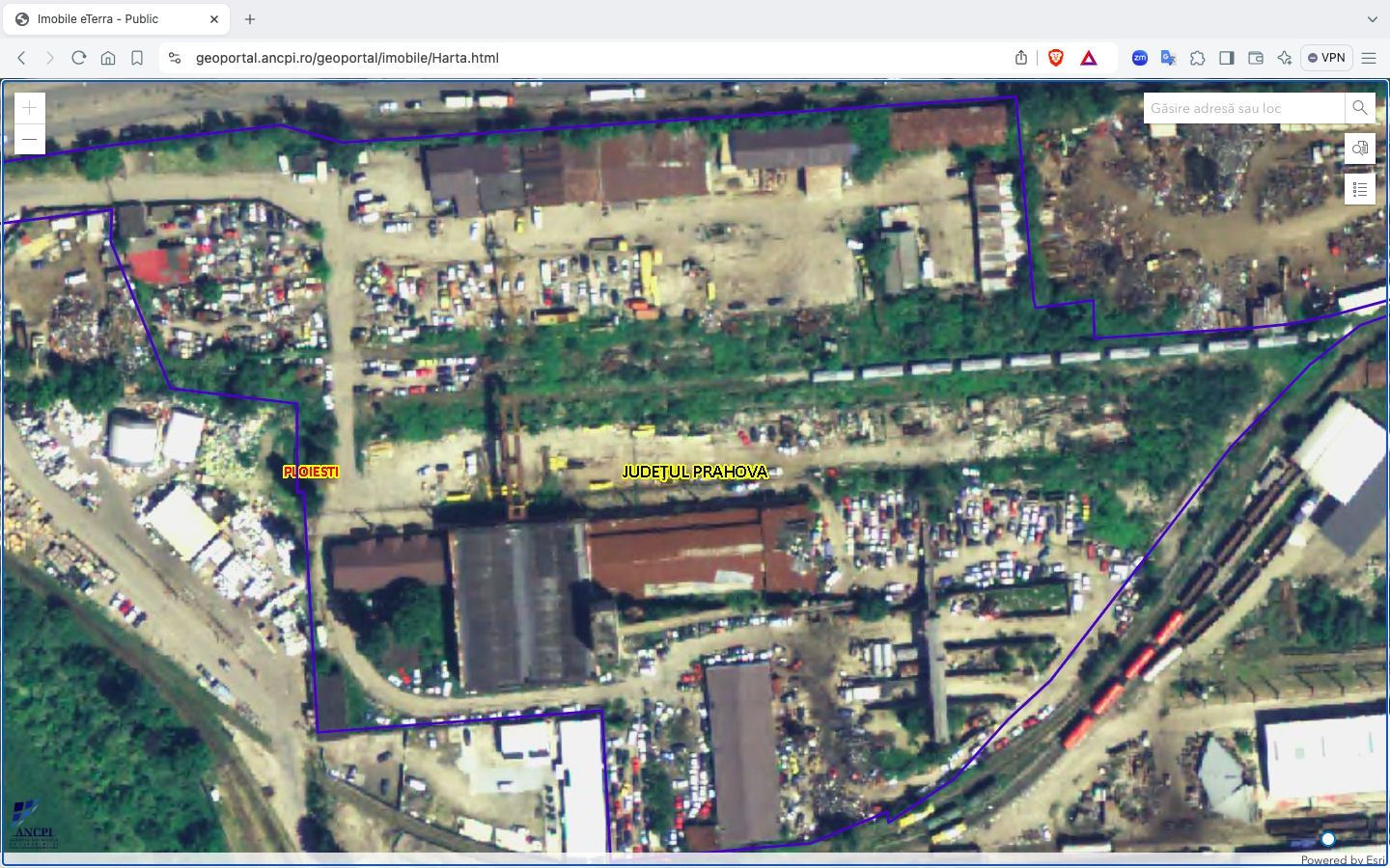 Platformă Industrială cu Cale Ferată si Infrastructură Completă - Poză 5