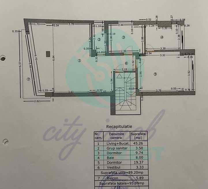 Apartament 3 camere cu vedere la lacul Baneasa - Poză 3