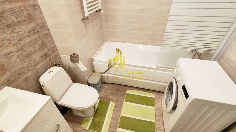 2 camere, mobilat modern, bloc nou, AC, Marasti, Iulius Mall - Poză 12