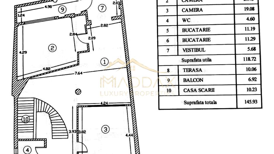 Clădire de birouri S+P+2E+M // 557 mp // Cotroceni - Schiță 72