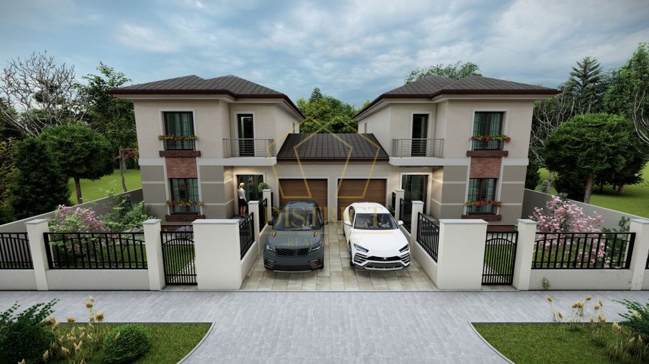 Duplex superb cu 5 camere despărțit prin garaj I Mosnita Noua - Poză 1