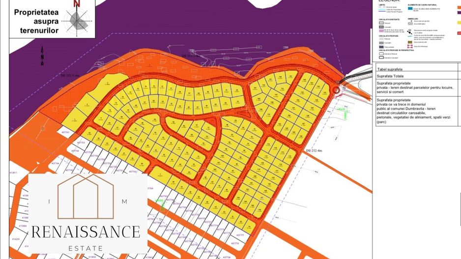 Dumbravita Lac Teren | 146.000mp PUZ Aprobat -CARTIER LUX- 155 PARCELE - Poză 2