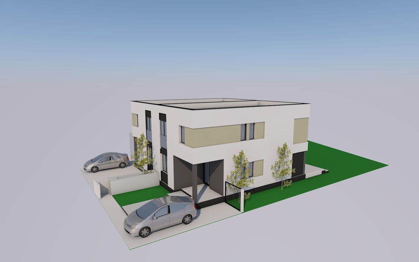 Mehala | Teren 440mp Front 17m | Autorizatie si proiect - cu utilitati - Poză 3