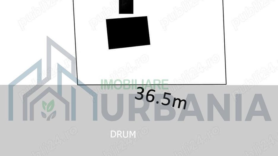 Teren intravilan central, Dobrovat 2377mp - posibilitate parcelare - Poză 2