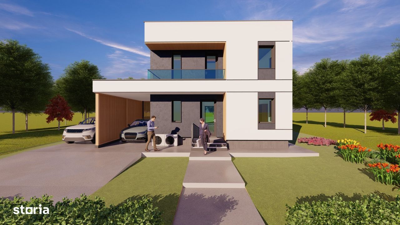 Vand casa noua P+E in Cluj-Napoca, str. Soporului, 800mp teren - Poză 1