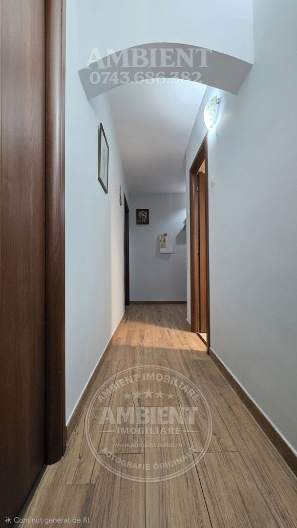 Apartament cu 2 camere, etaj 1, mobilat și utilat, VASLUI - zona COPOU; - Poză 8