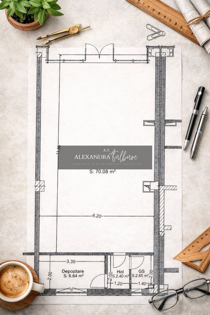 Spațiu comercial 192 mp | Str. Eroilor | Vitrină integrală | 9 parcări - Poză 4