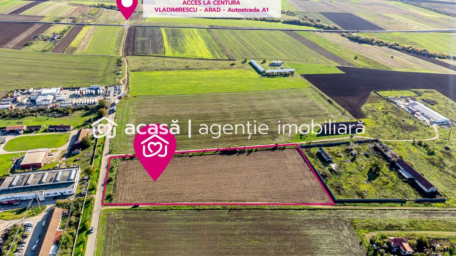 Teren de case în Sânnicolau Mic la 25 eur/mp - Poză 2