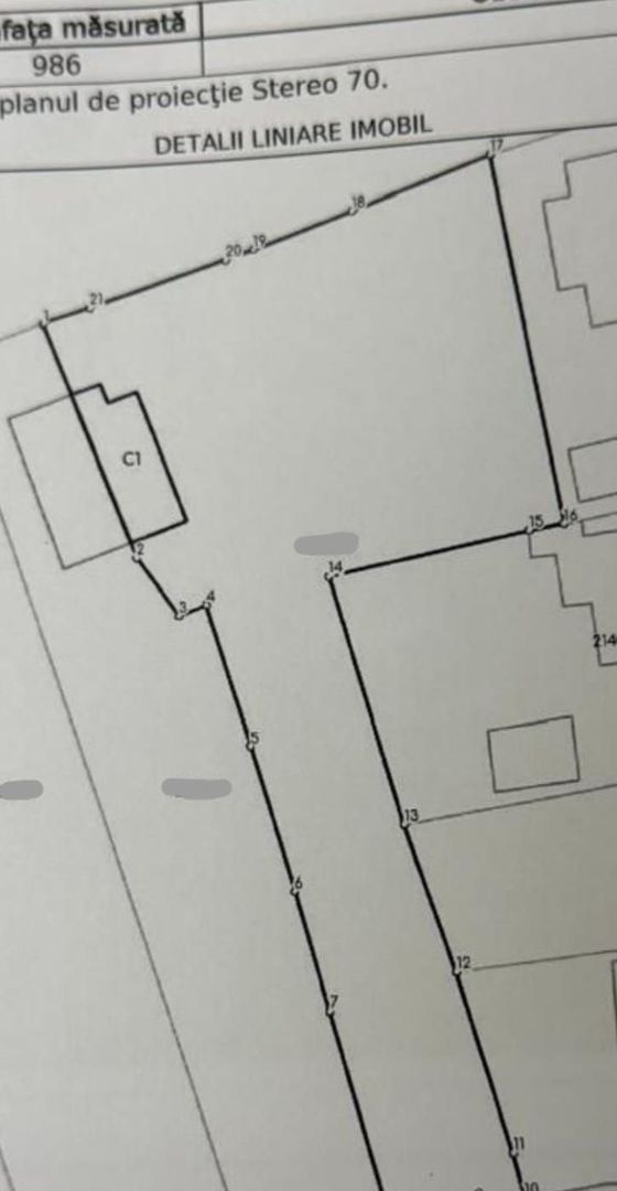 TEREN 986 MP SI CONSTRUCTIE NEFINALIZATA, CAMPINA - ZONA CENTRALA - Poză 6