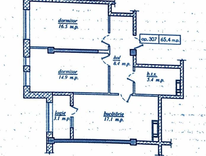 Vânzare, apartament, 1 cameră, str. Nicolae Dimo, Durlești. - Poză 2