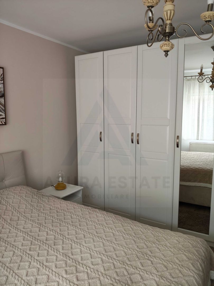 Apartament ultrafinisat 60 mp utili cu bucatarie inchisa zona Terezian - Poză 4