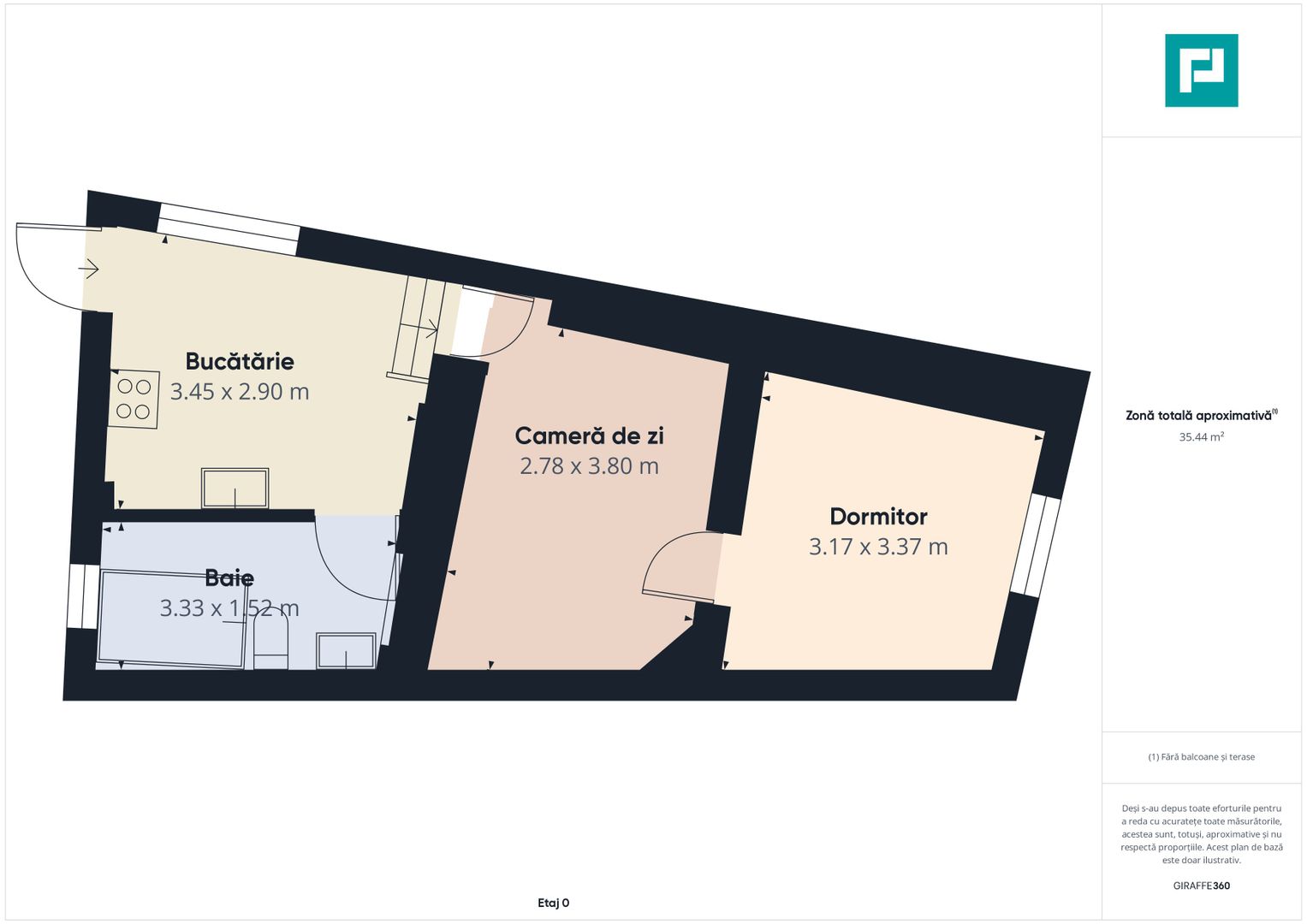 Apartament la curte comuna, Boul Roșu. - Poză 11