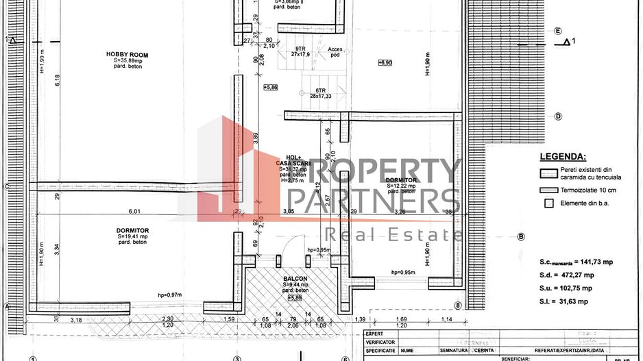 Casa cu teren 1500 mp in Harman - Schiță 32