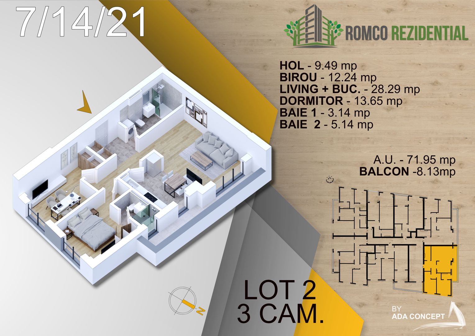 3 camere- panouri solare- tehnologie  NovingAIR - Schiță 5