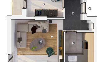 AP 2 CAMERE ENCORE RESIDENCE, INCALZIRE PARDOSEALA, BLOC NOU, COMIS 0% - Schiță 8