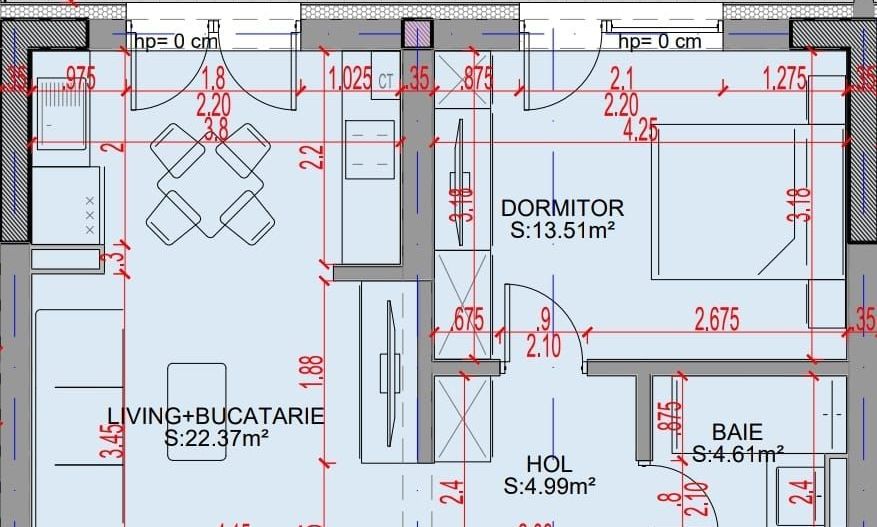 Oferta Lansare 2 camere bloc boutique  parcul Teilor - Schiță 5