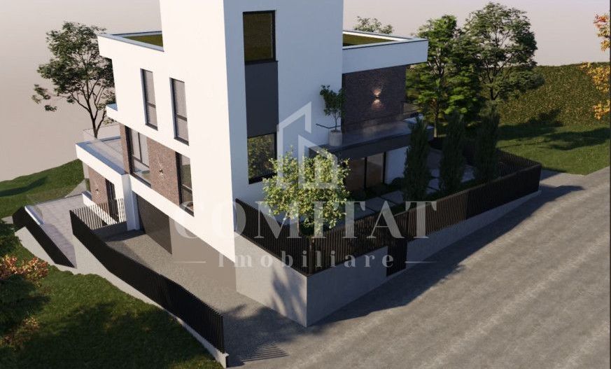 Casă generoasă cu panoramă și 254 mp terasă circulabilă - Poză 4