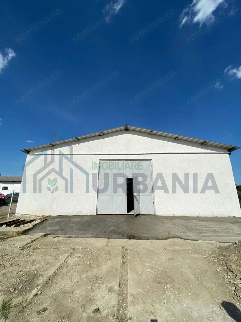Hala pentru închiriere în Popricani, potrivită depozitare sau producție - Poză 1