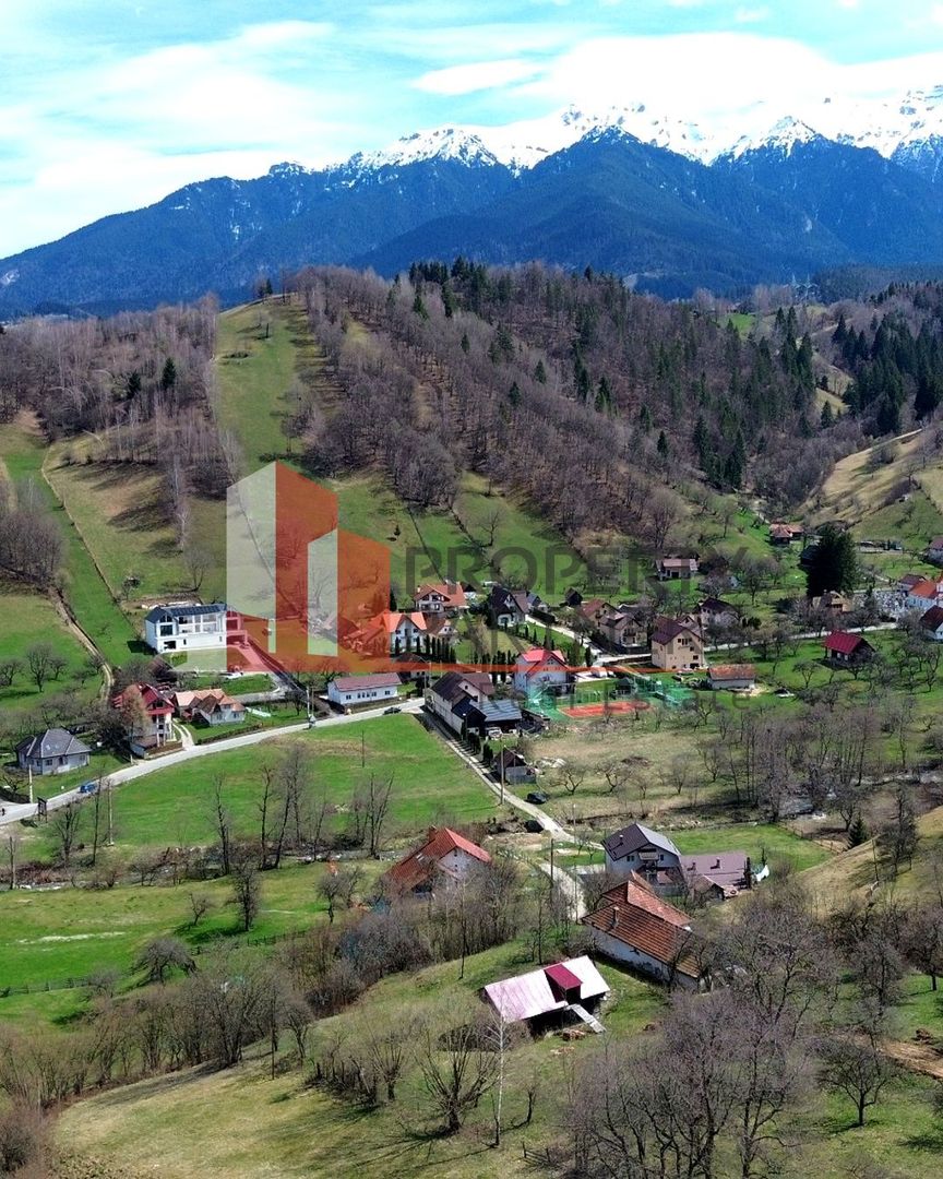 Casă autentică cu teren de 11.150 mp – Bran, Șimon | vedere Bucegi - Poză 5